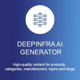 DeepInfra AI Content Generator Plugin